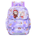 Fun with Friends Labubu kids backpack in water repellent Oxford fabric with side pockets and straps