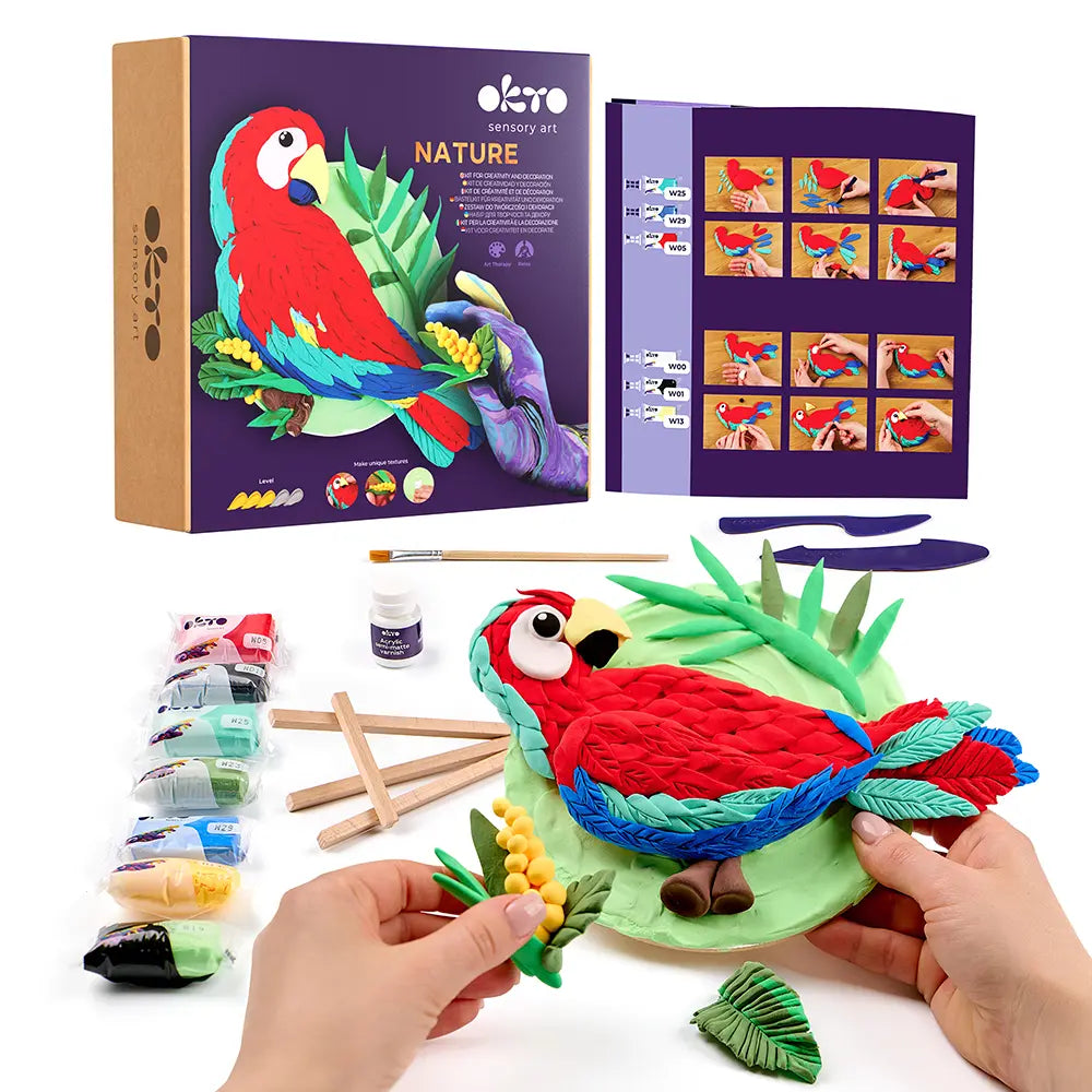 3D Creative Kit "Nature" Macaw-0