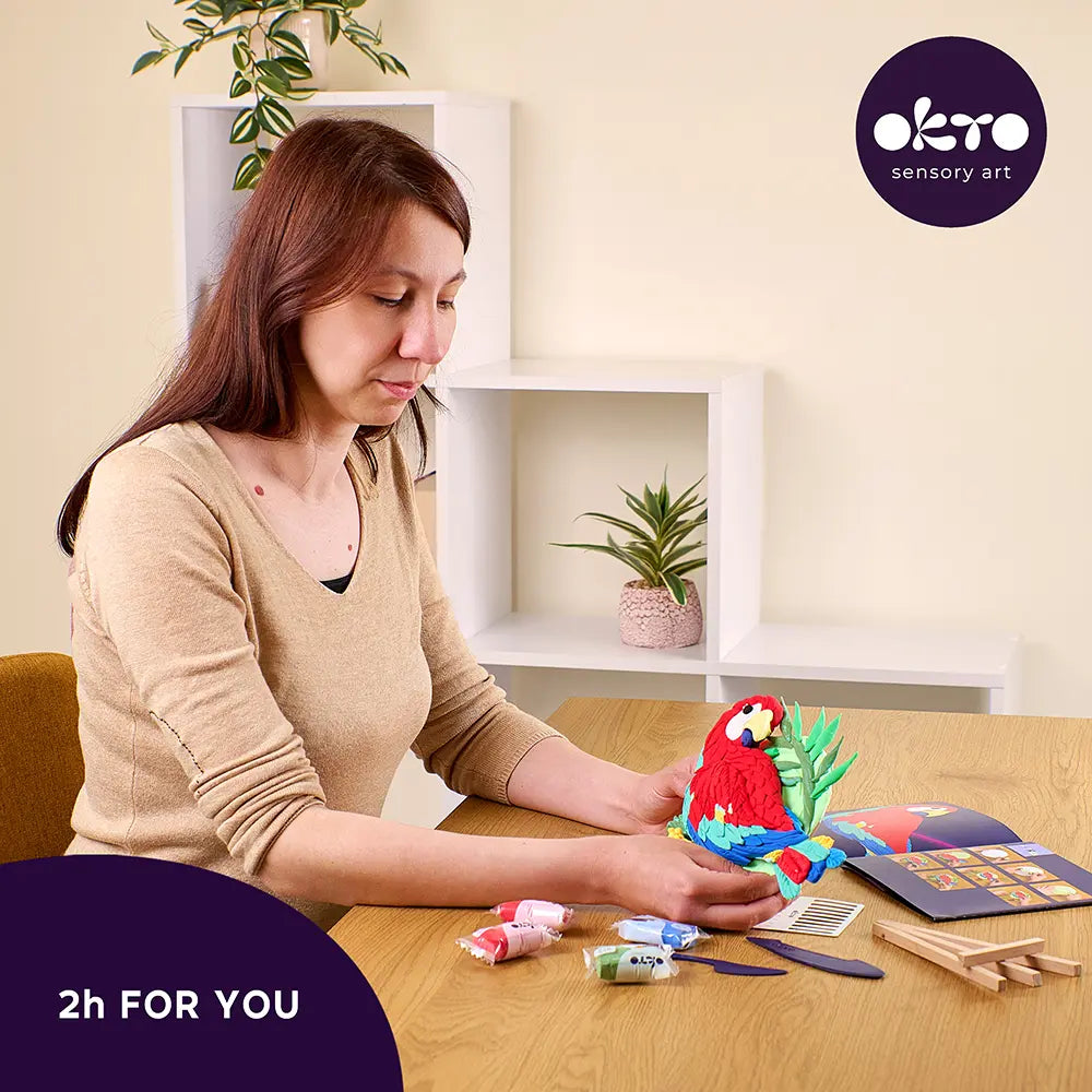 3D Creative Kit "Nature" Macaw-4