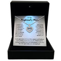 To My Boyfriend's Mom - You Did Such An Amazing Job Raising Him - Tryndi Floating Heart Necklace-0
