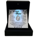 To My Beautiful Mom - When I Was a Little Girl You Taught Me Right From Wrong - Orbital Birdcage Necklace-0