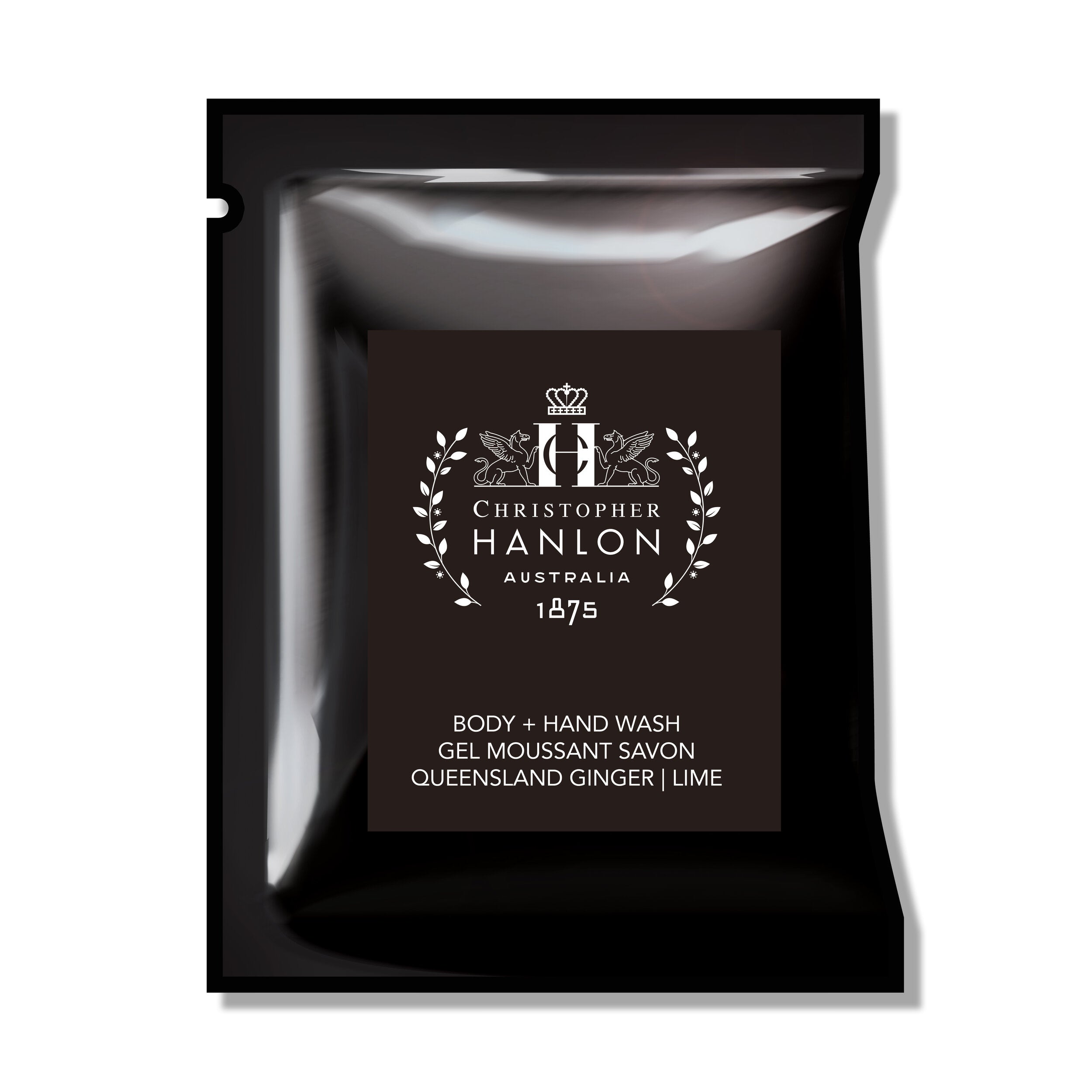 Refillable bottle of Christopher Hanlon botanical body and hand wash with natural plant extracts — view 9