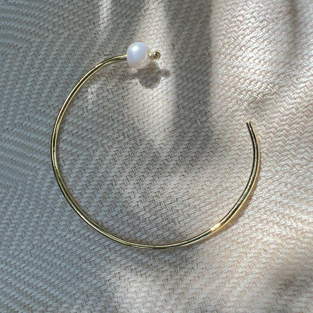 Freshwater Pearl Bangle-2