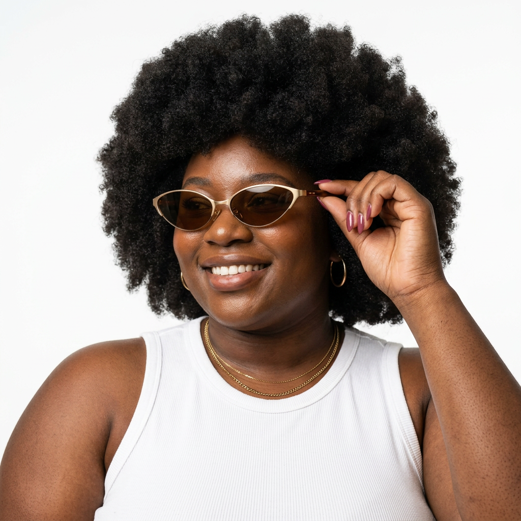 Radiant Metal Cat Eye Sunglasses-0