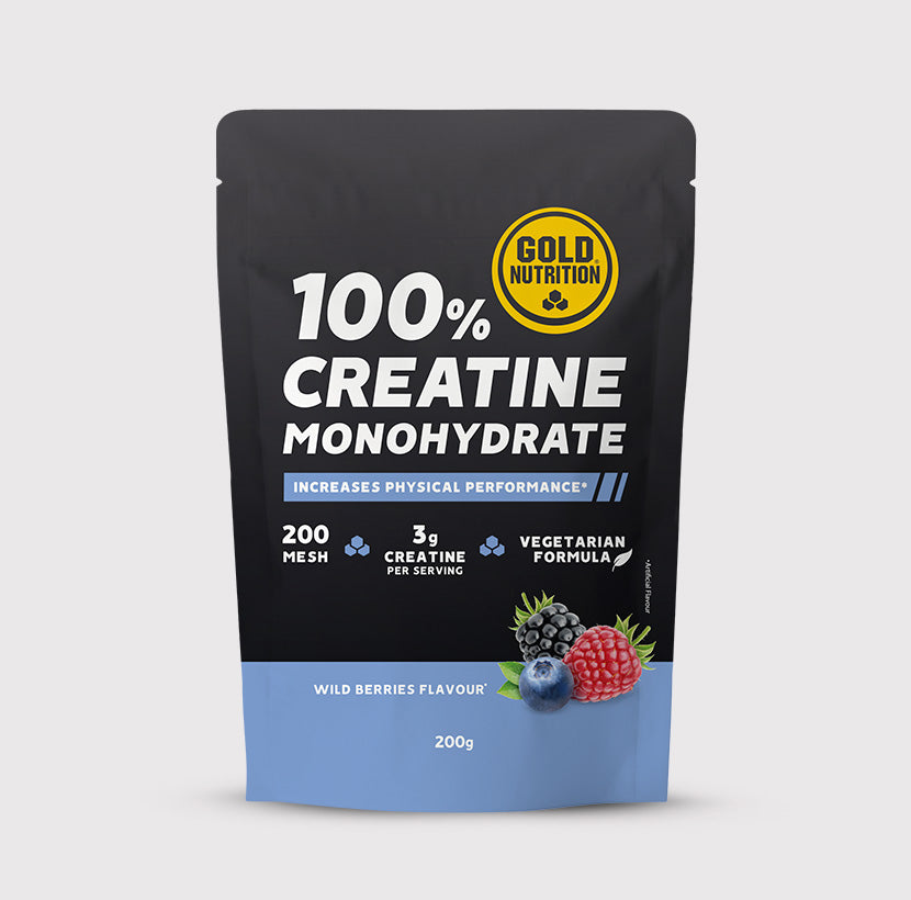 Container of GoldNutrition Creatine Monohydrate Powder for daily strength and endurance sports nutrition — view 5