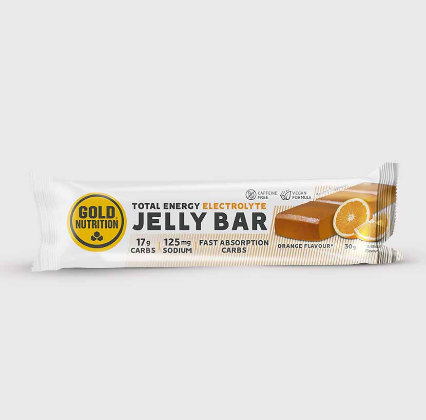 GoldNutrition Jelly Bar energy chew in packaging for running, cycling, and endurance sports. — view 3