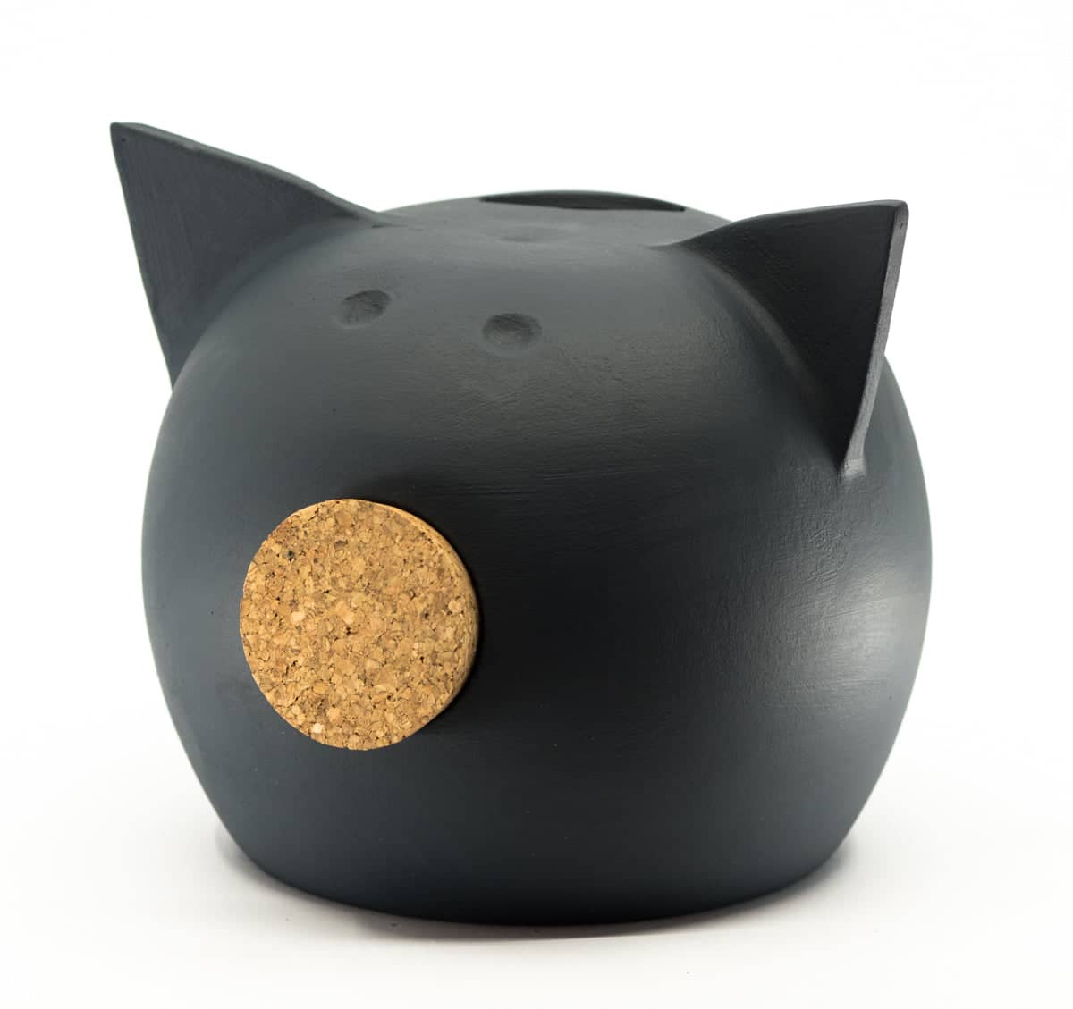 Handmade Ceramic Blackboard Piggy Bank - The Chalk Collection-23