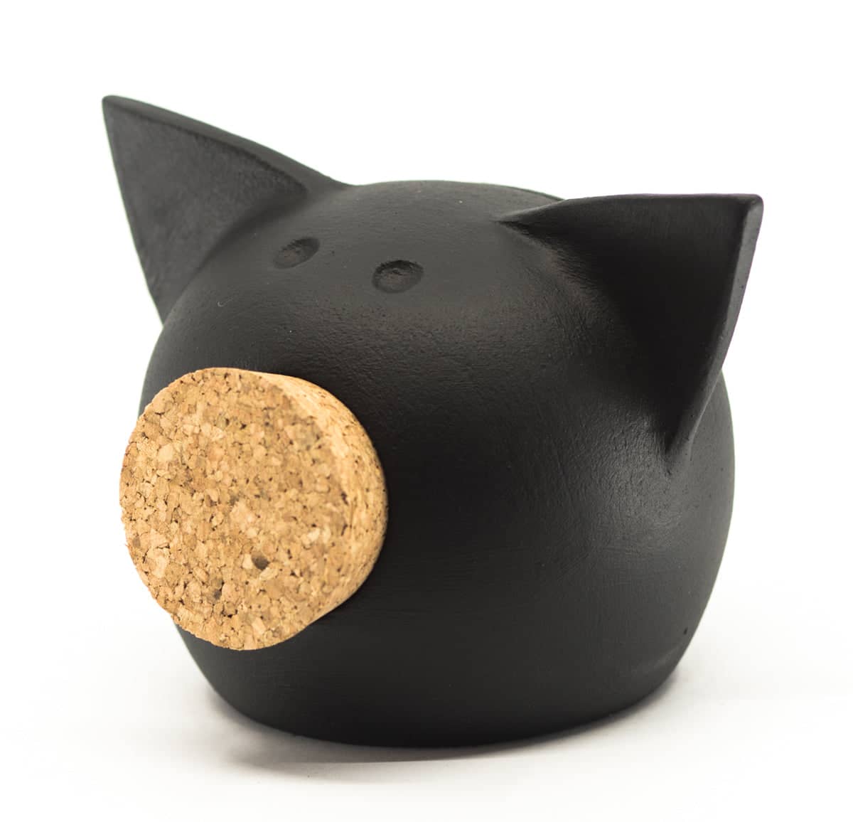 Handmade Ceramic Blackboard Piggy Bank - The Chalk Collection-6