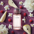 Caché Paris en Nuit women's perfume glass bottle featuring a luxurious 50ml fruity floral fragrance