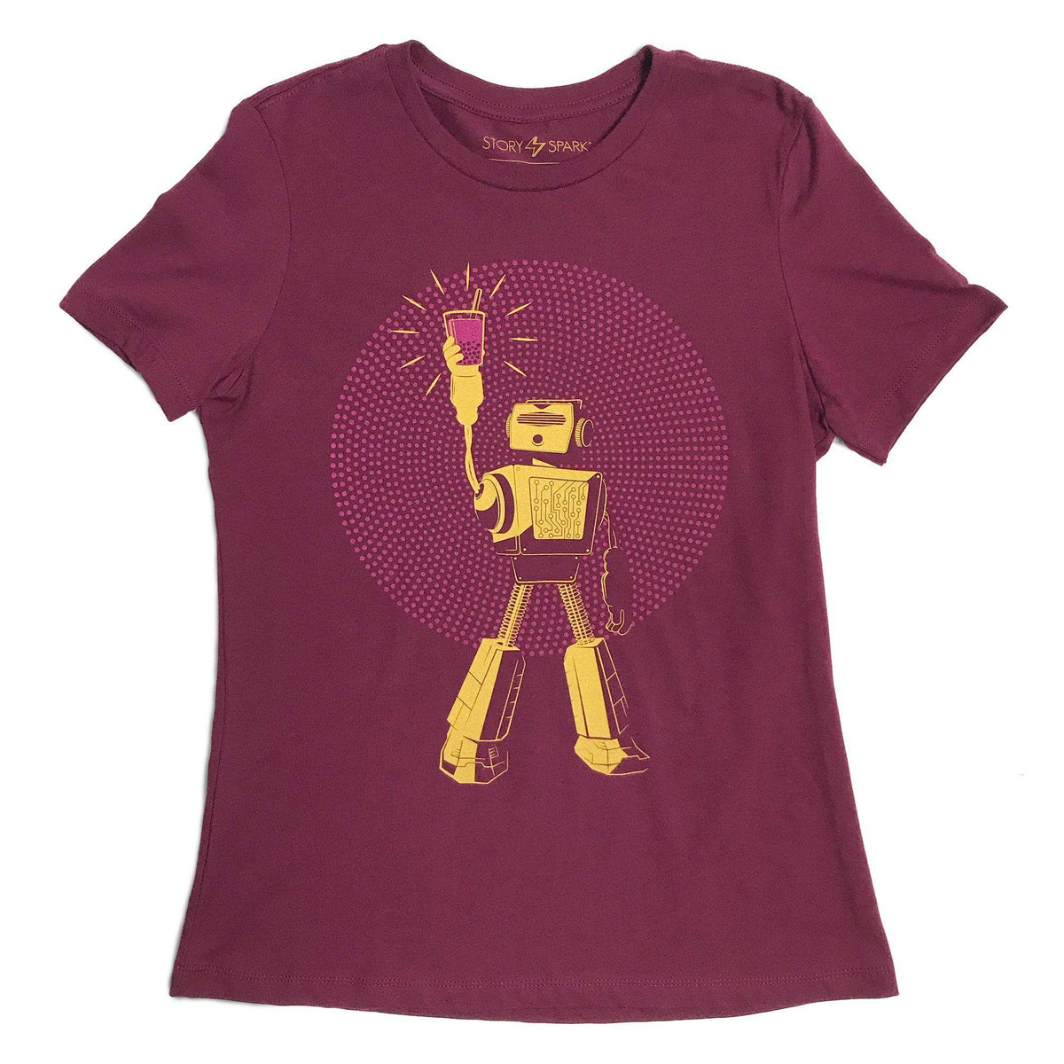 Boba Power Womens T-shirt-0