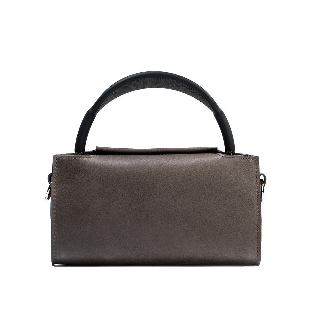 Leather AirPods Max case with adjustable crossbody strap in premium full-grain vegetable-tanned Italian leather — view 5