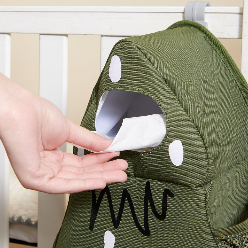 Cozy buddy crib organizer hanging caddy with mesh pockets and sturdy clips for baby essentials. — view 3