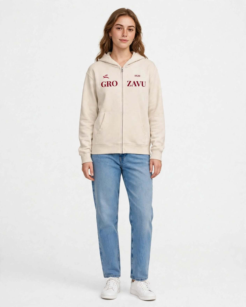 Full-Zip Hoodie — 339 g/m²-2
