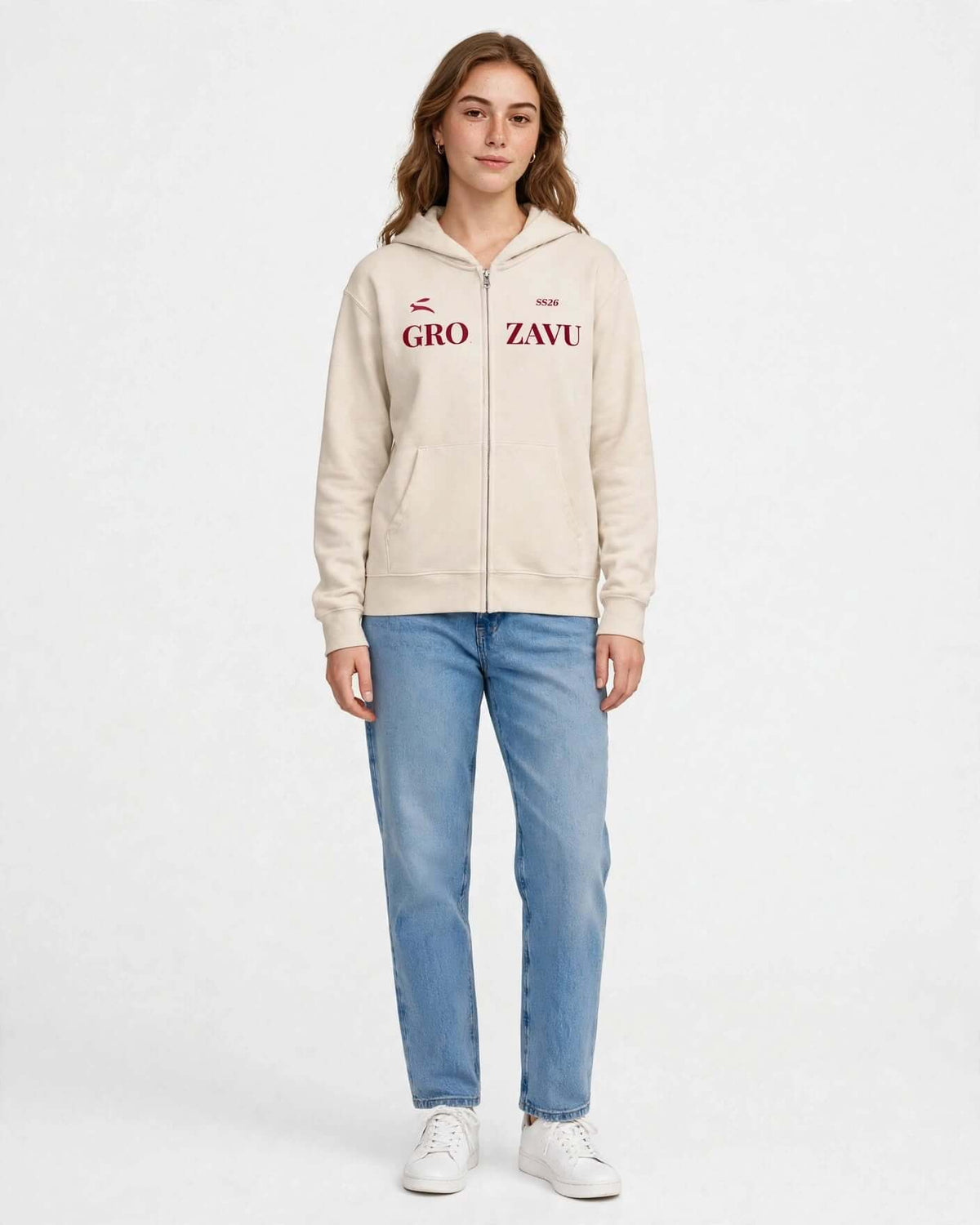 Full-Zip Hoodie — 339 g/m²-2