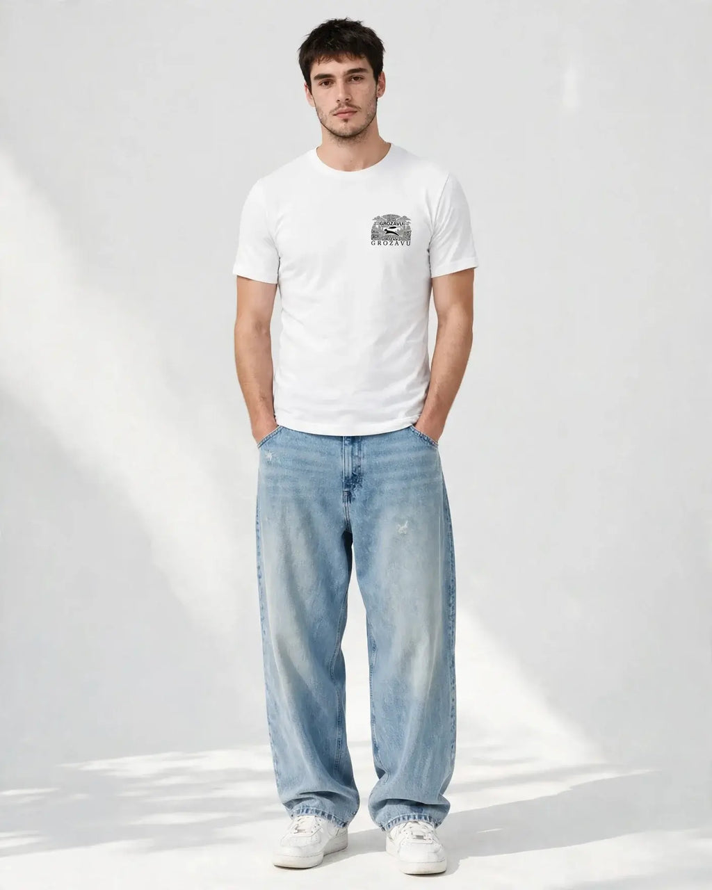 Light Jersey Fitted Tee-1