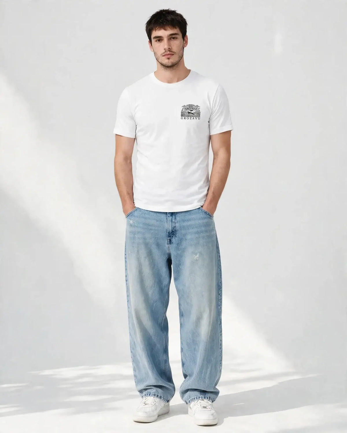 Light Jersey Fitted Tee-1