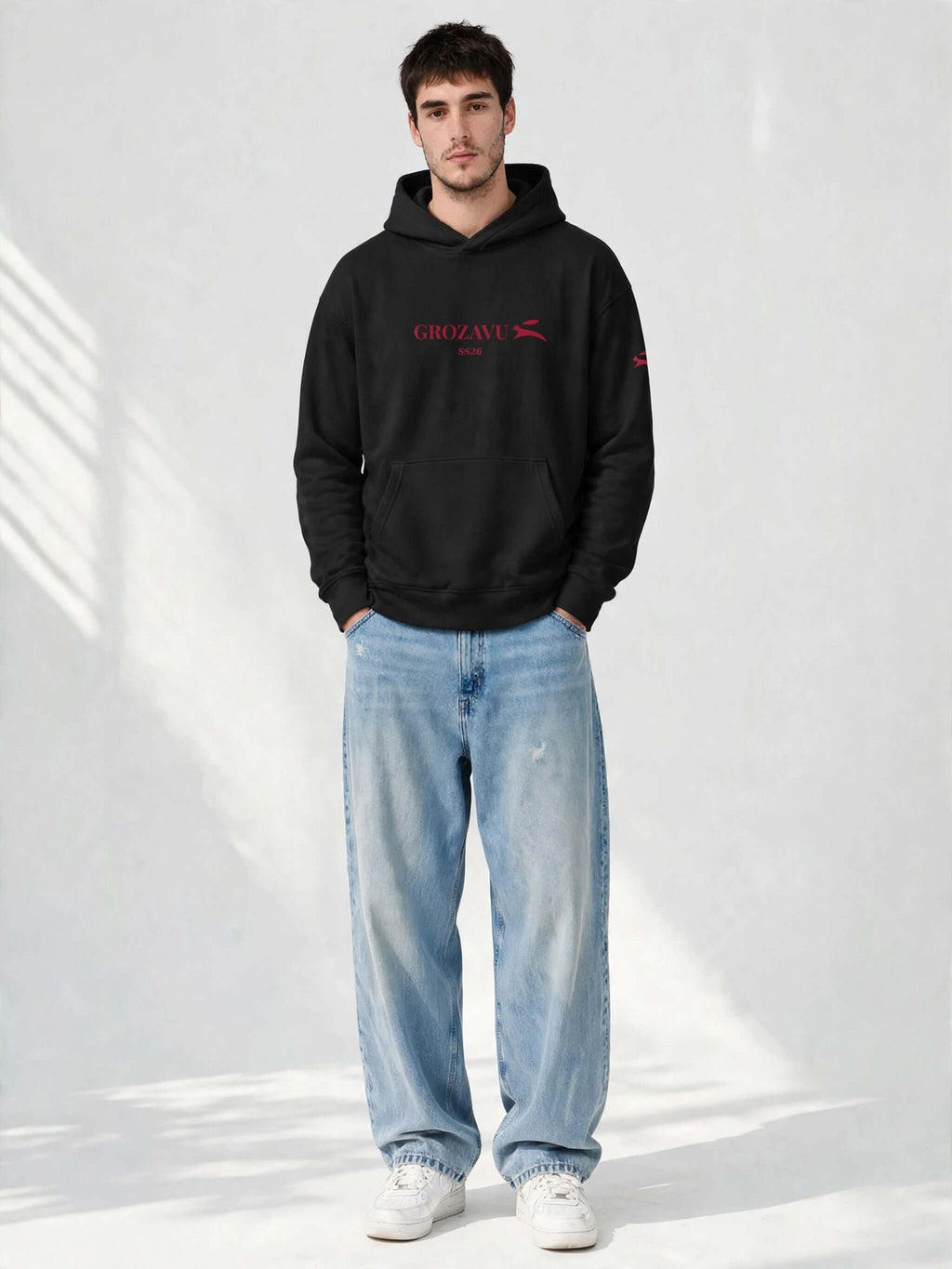 Lined-Hood Sweatshirt — 280 g/m²-1