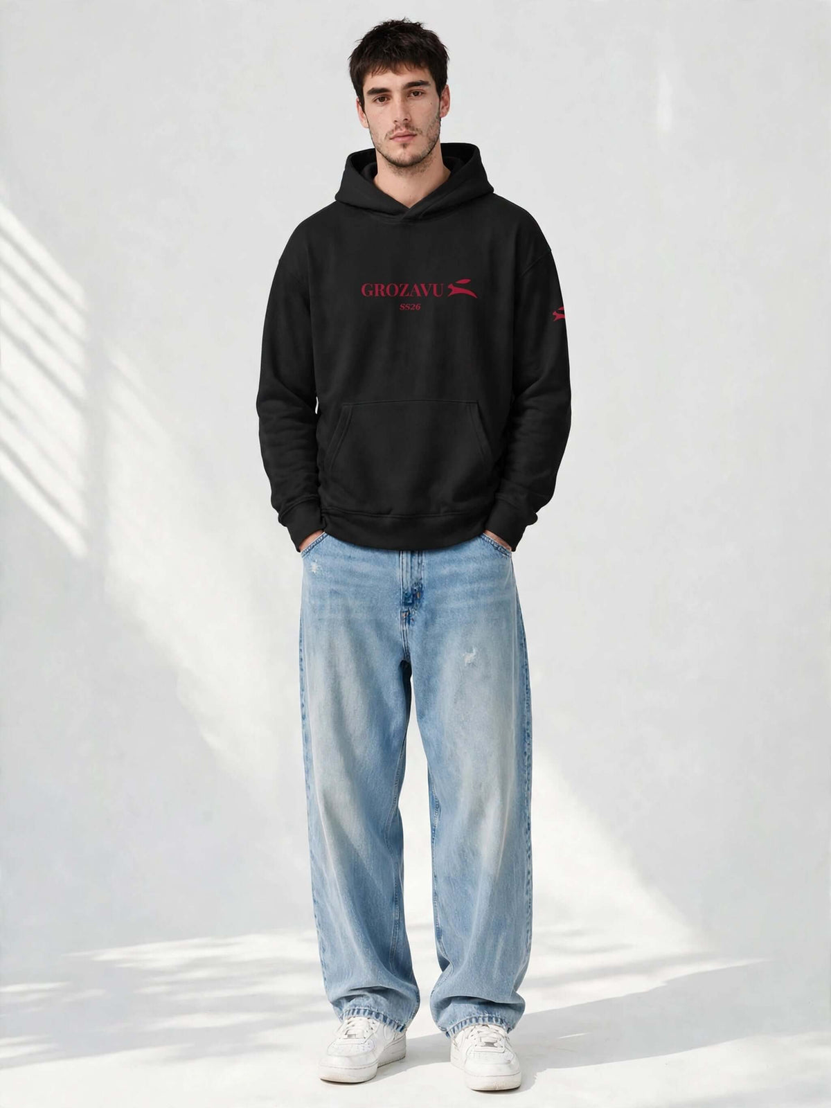 Lined-Hood Sweatshirt — 280 g/m²-1