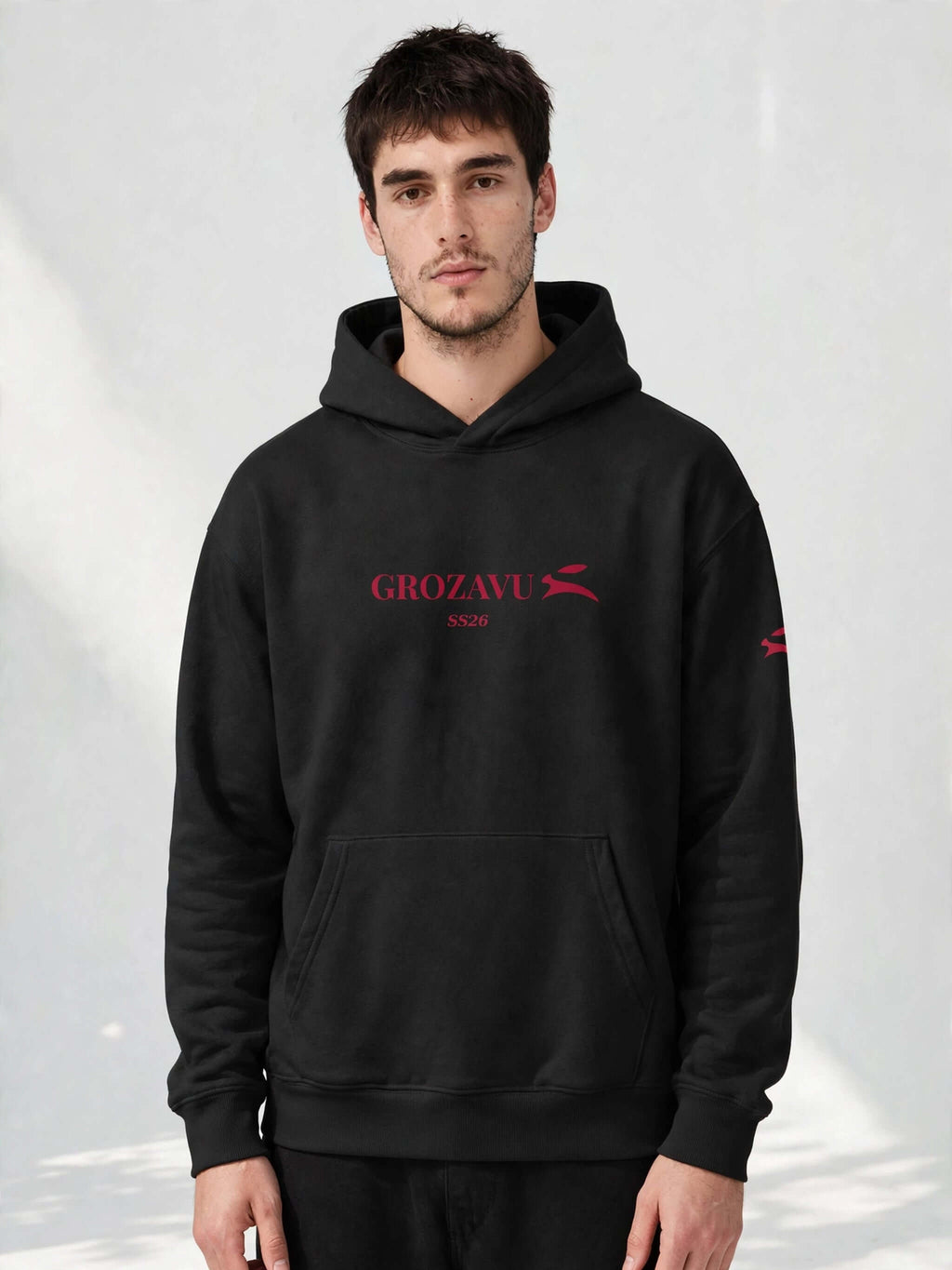 Lined-Hood Sweatshirt — 280 g/m²-4
