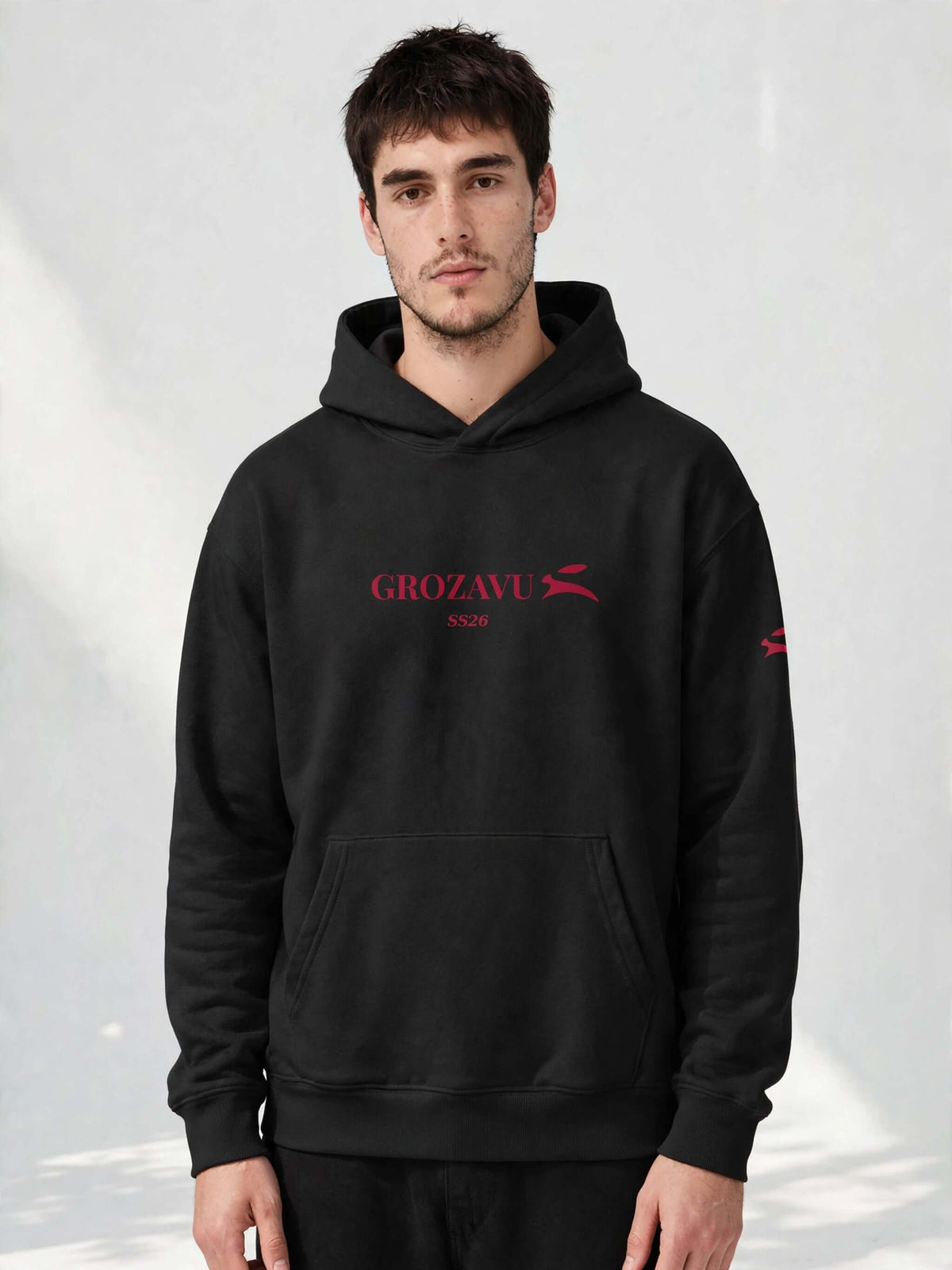 Lined-Hood Sweatshirt — 280 g/m²-4