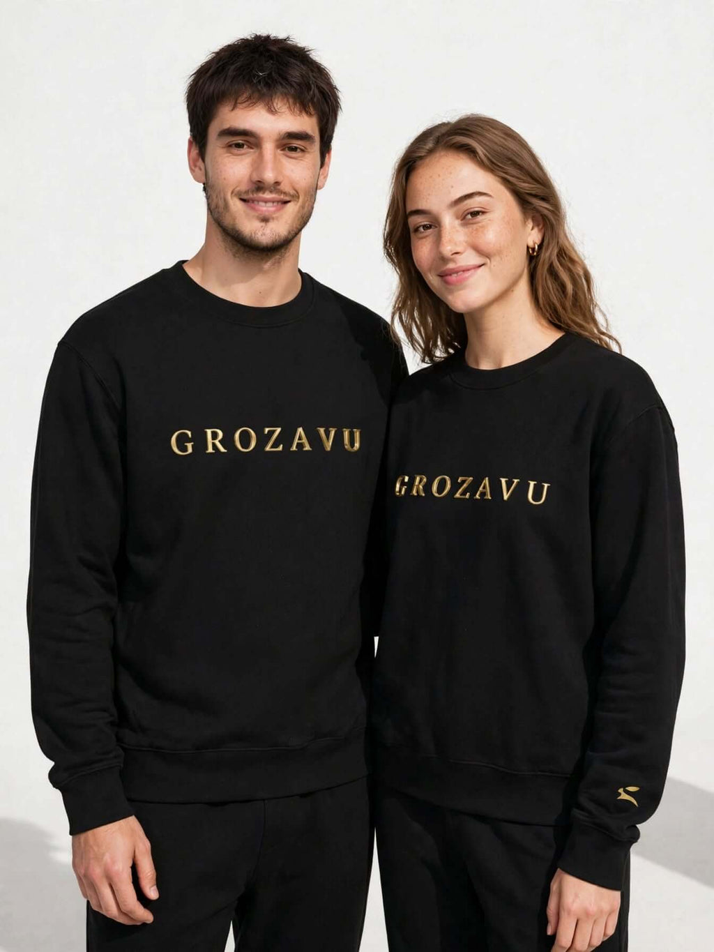 Logo Crewneck — Black-3