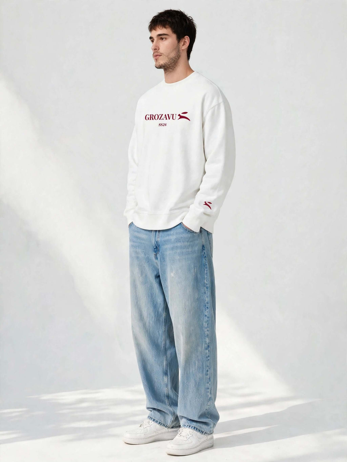 Oversized Crewneck — 350 g/m²-4