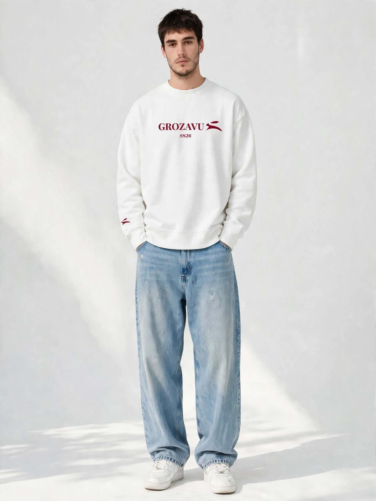 Oversized Crewneck — 350 g/m²-2