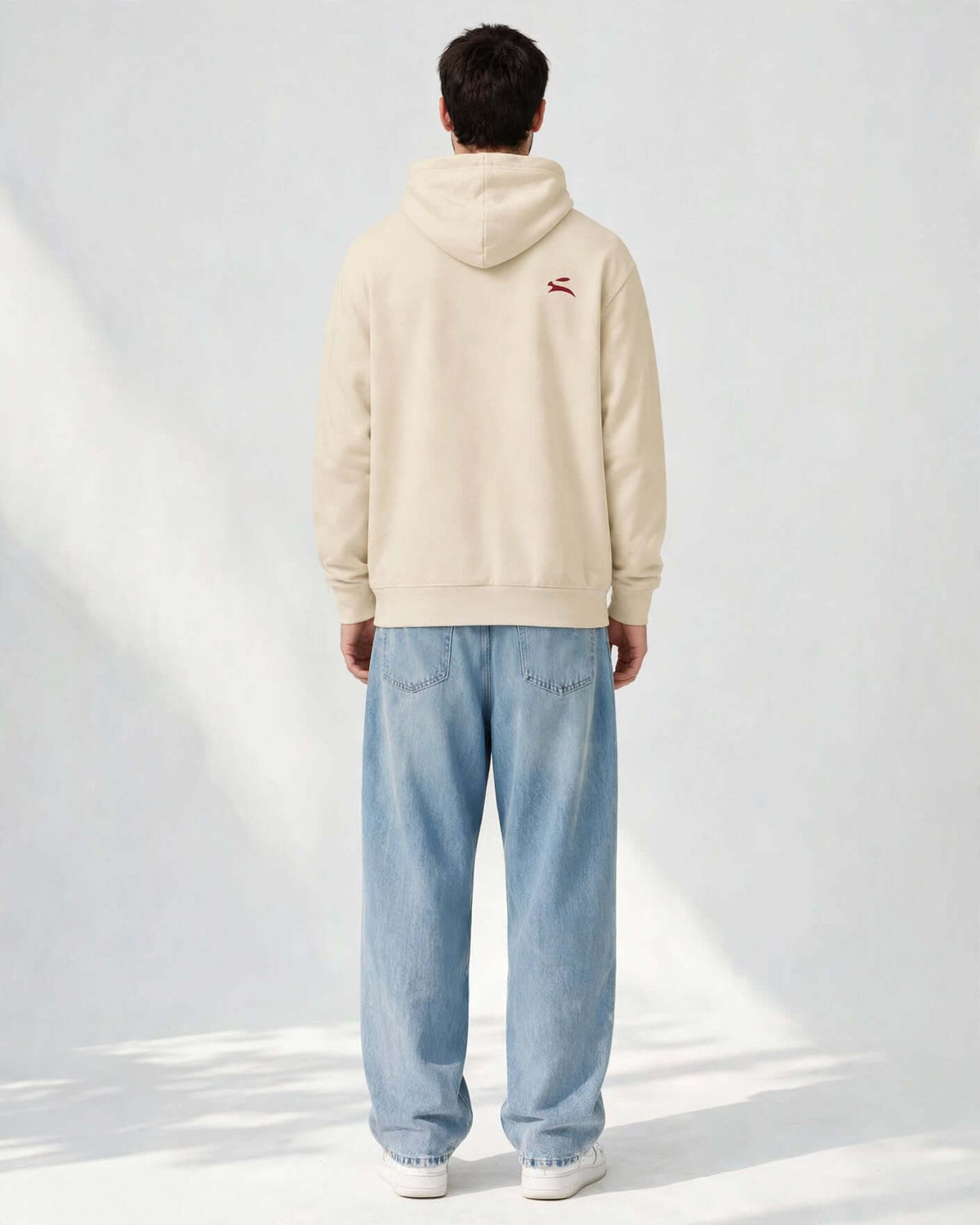 Oversized Hoodie — Mill-Dyed, 340 g/m²-4