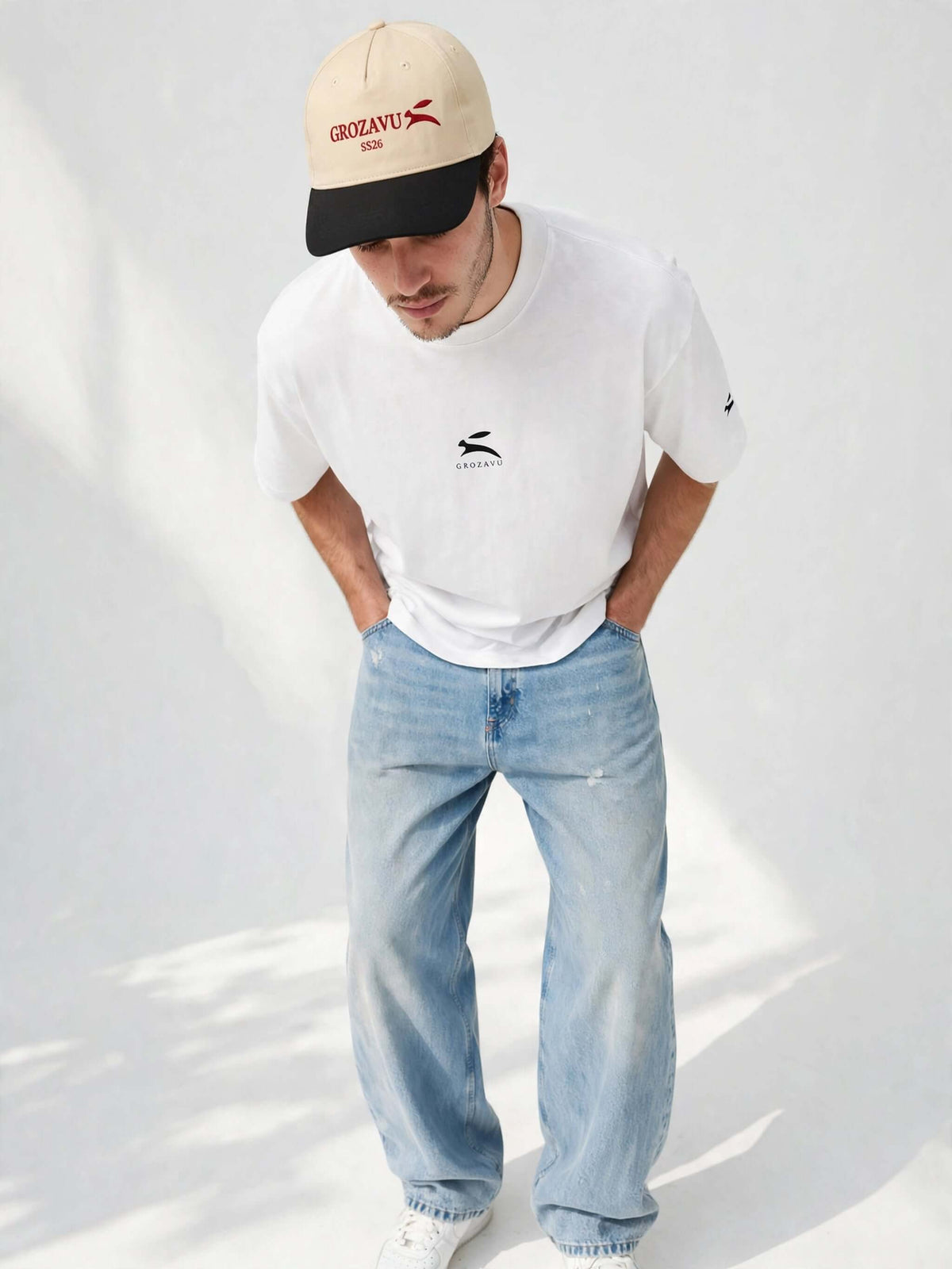Structured Five-Panel Cap-1