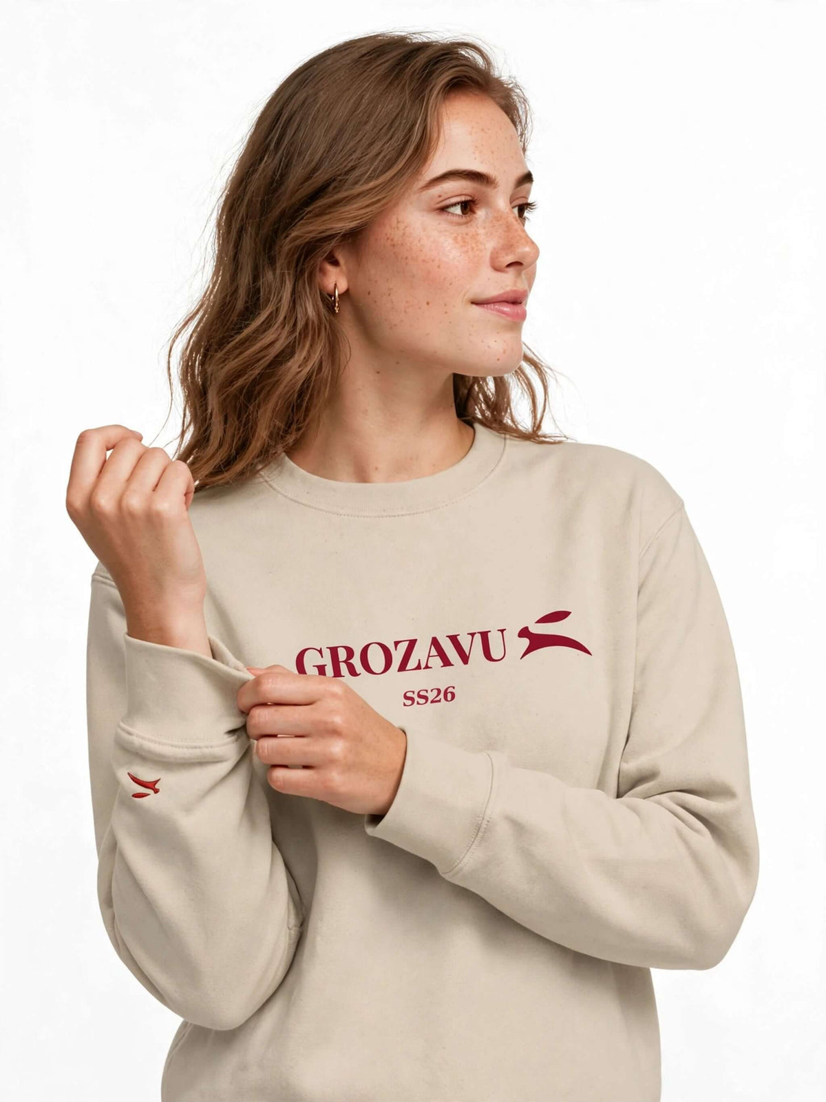 Brushed Fleece Crewneck-1