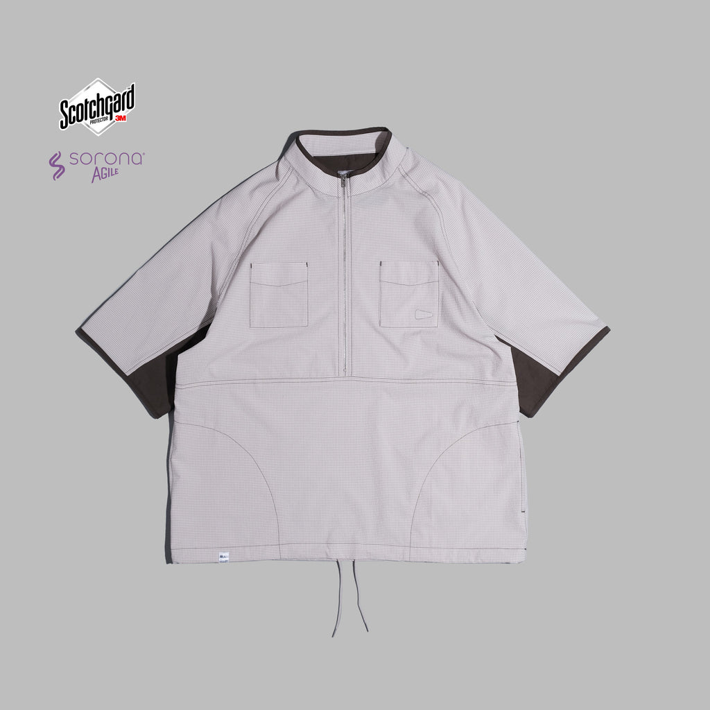 Pullover Halfzip / Sorona® Agile - Grey-0