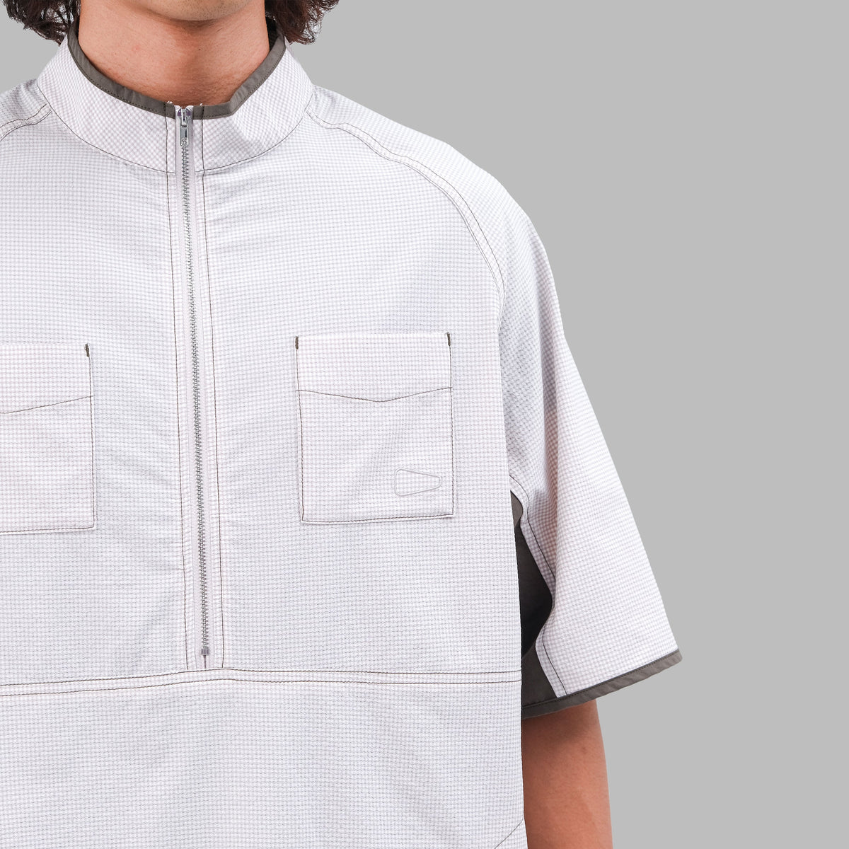 Pullover Halfzip / Sorona® Agile - Grey-4