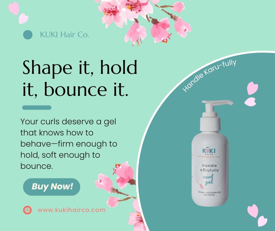 Bottle of lightweight curl defining hair gel for smoothing frizz and enhancing natural wavy textures — view 4