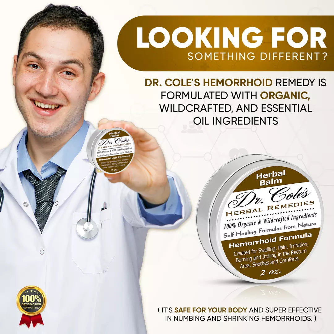 Dr. Cole's Organic Hemorrhoid Balm SixPak-2