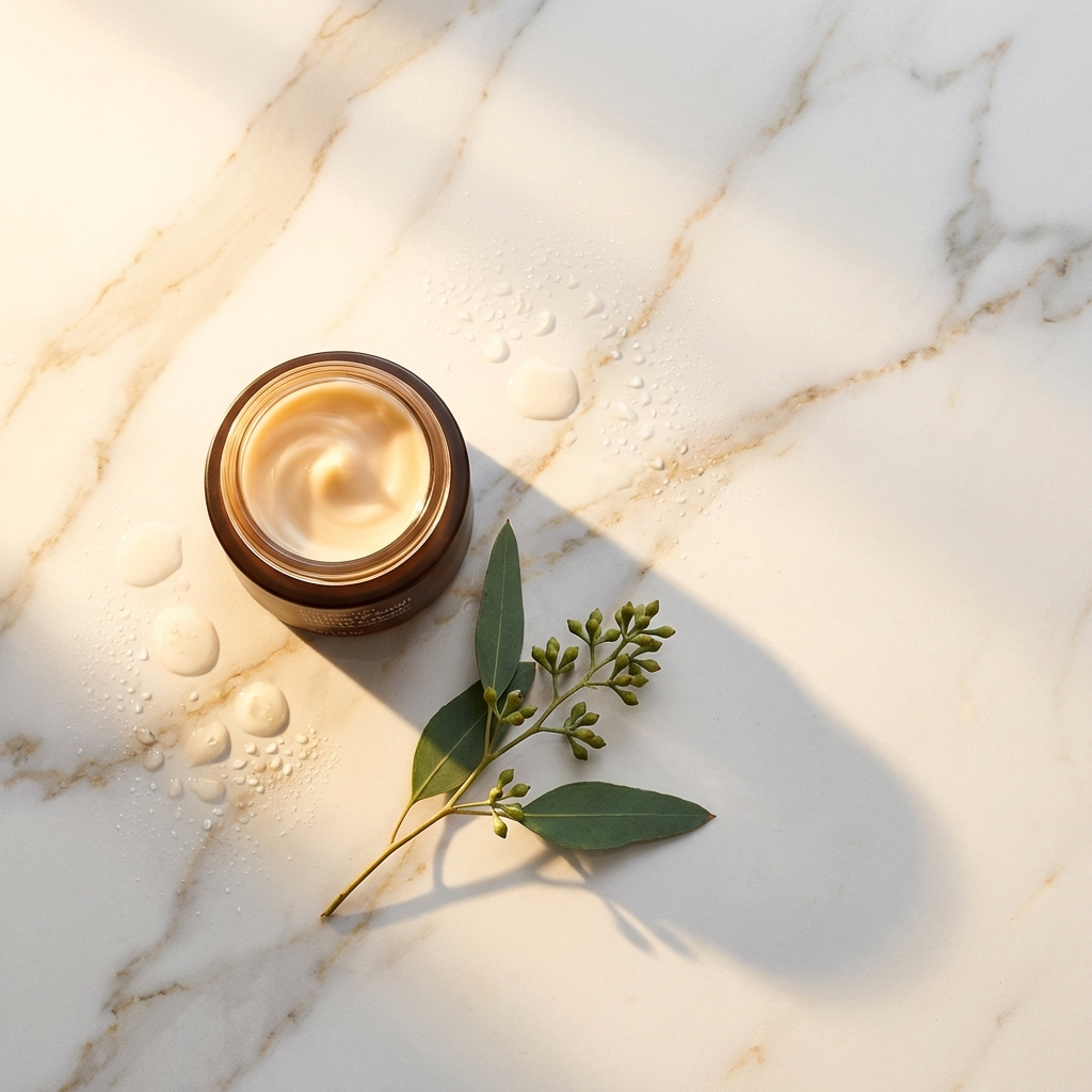 DISURI Beauty Ultimate Snail Mucin Cream jar, lightweight hydrating anti-aging facial moisturizer for sensitive skin. — view 2