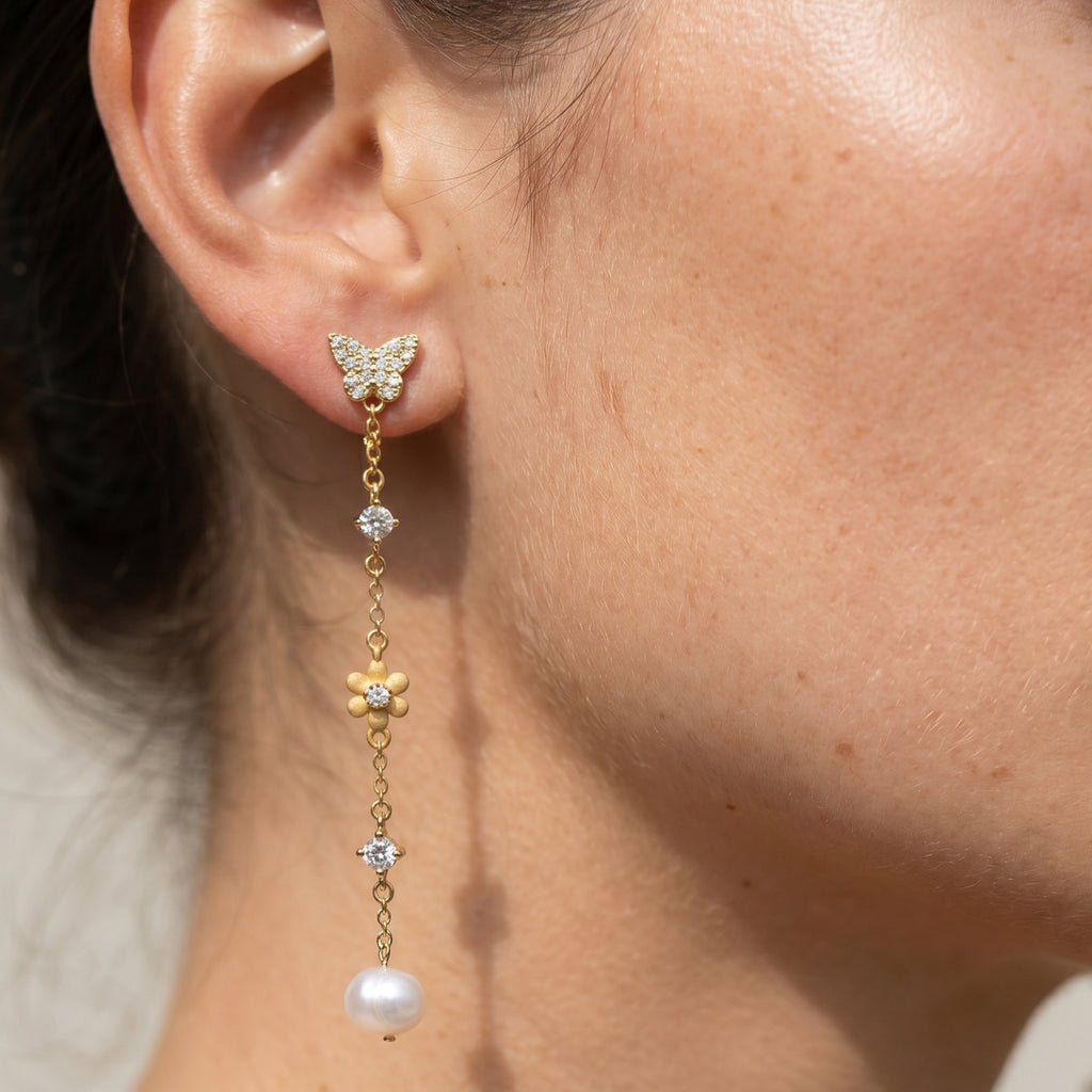  asymmetrical luxury dangle earrings for women