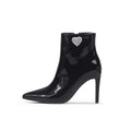 High Ankle Stiletto Boots-0