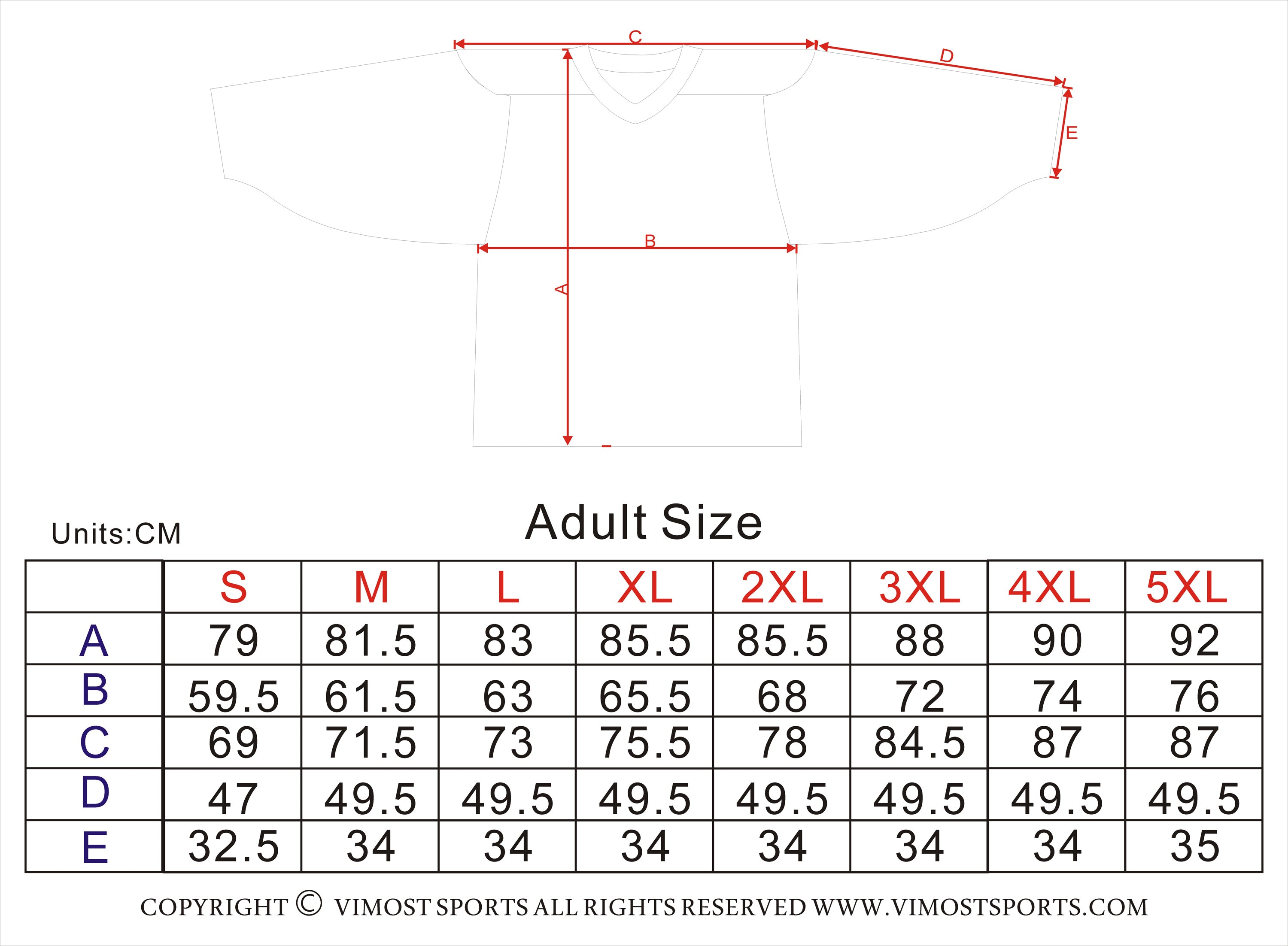 Sublimated GEMS design hockey jersey in vibrant colors with long sleeves and v-neck collar — view 3
