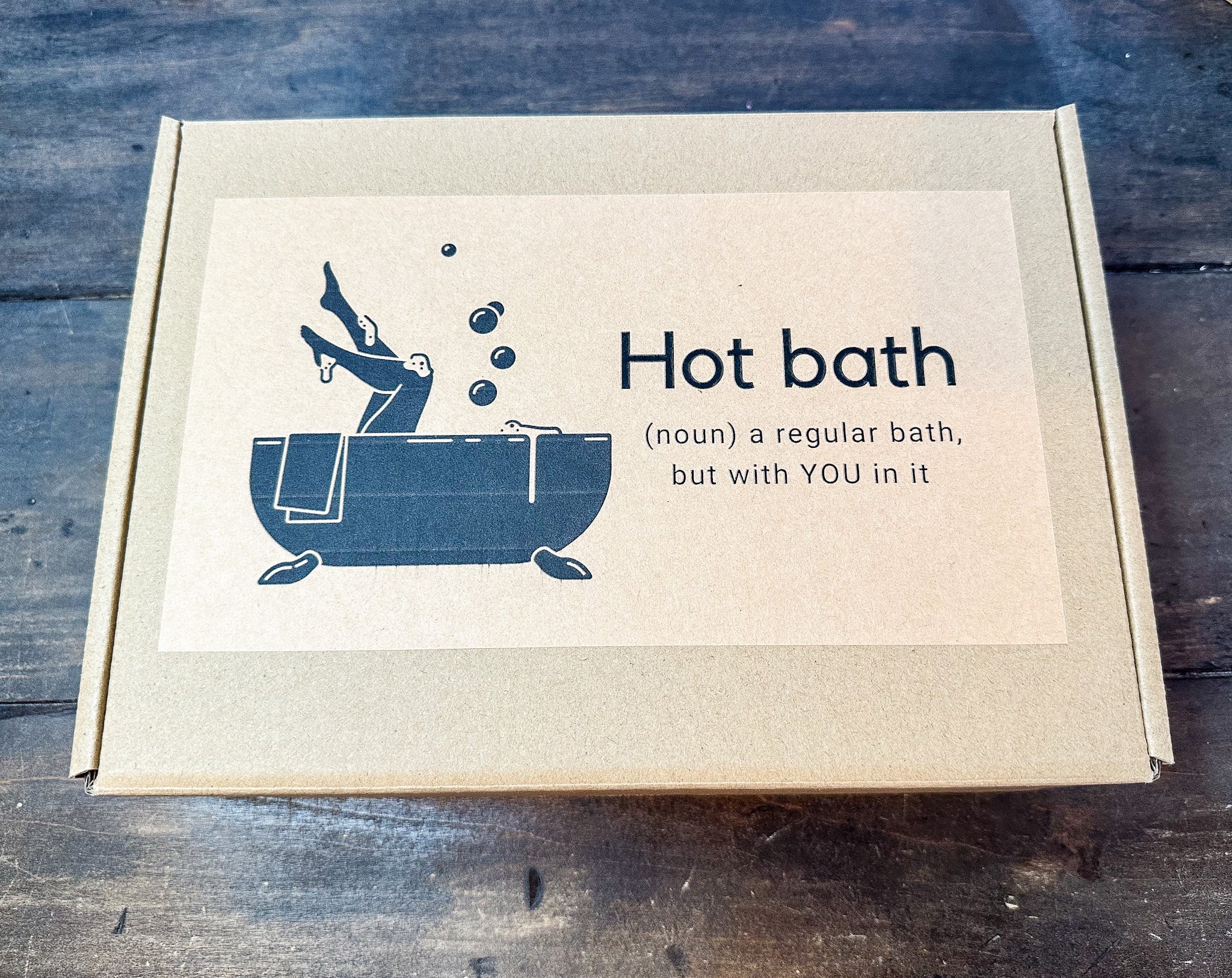 Botanical bath gift set box featuring herbal salt soaks natural flower petals and tea light candles — view 4