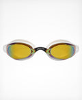 HUUB Brownlee mirror lens swim goggles with silicone strap and adjustable nose bridge for racing