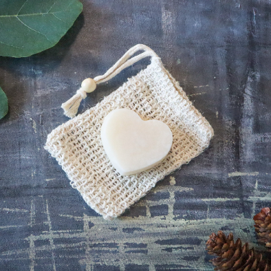 Solid round hydrating shampoo and conditioner bars for eco friendly zero waste hair care — view 5