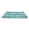 XXL green memory foam calming dog bed with plush surface and anti-slip waterproof base