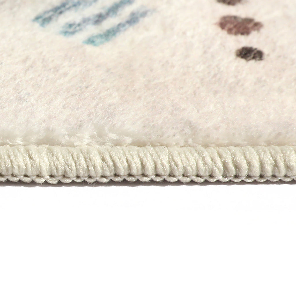 Marlow 180x60cm hallway runner rug with distressed pattern and breathable velvet surface — view 3