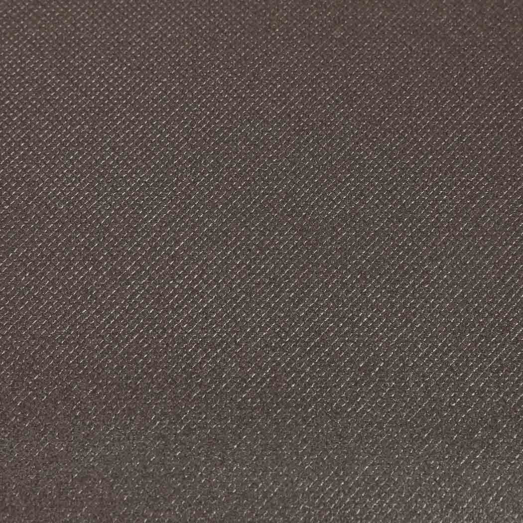 Large black anti-fatigue standing desk mat with bevelled edges made of waterproof PVC comfort foam — view 4