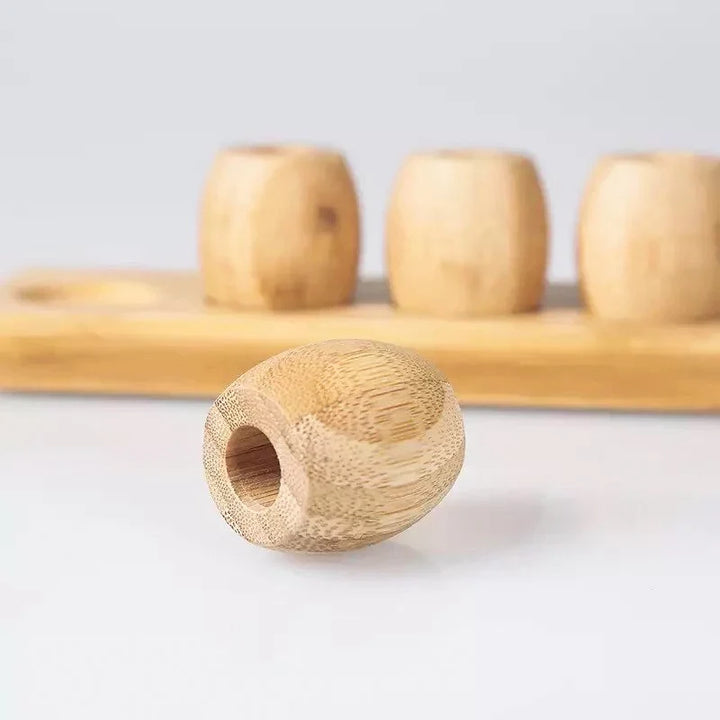 Zero Waste Plastic Free Natural Bamboo Toothbrush Holder