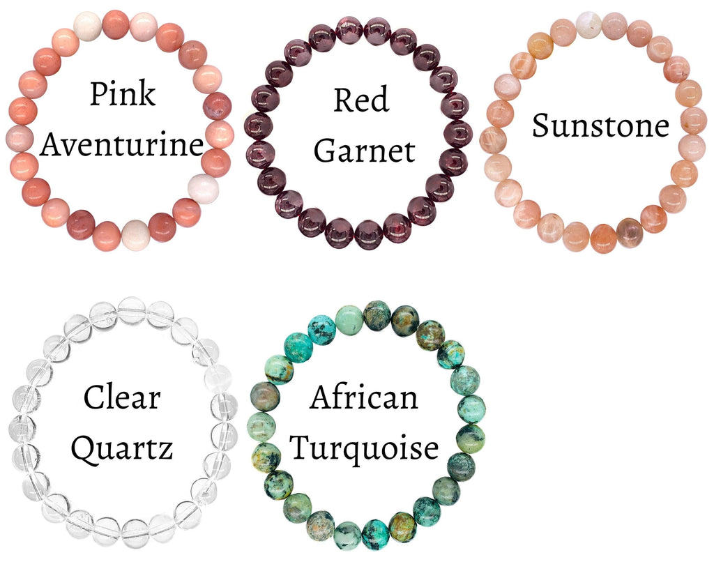 8mm Crystal Beaded Bracelets-5