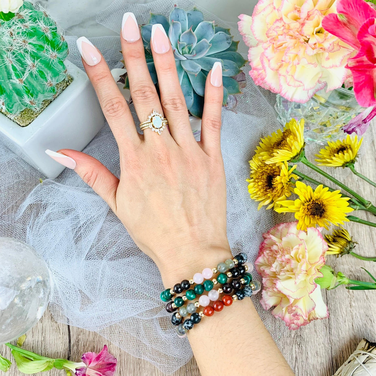 Scorpio Zodiac Crystal Bracelet-1