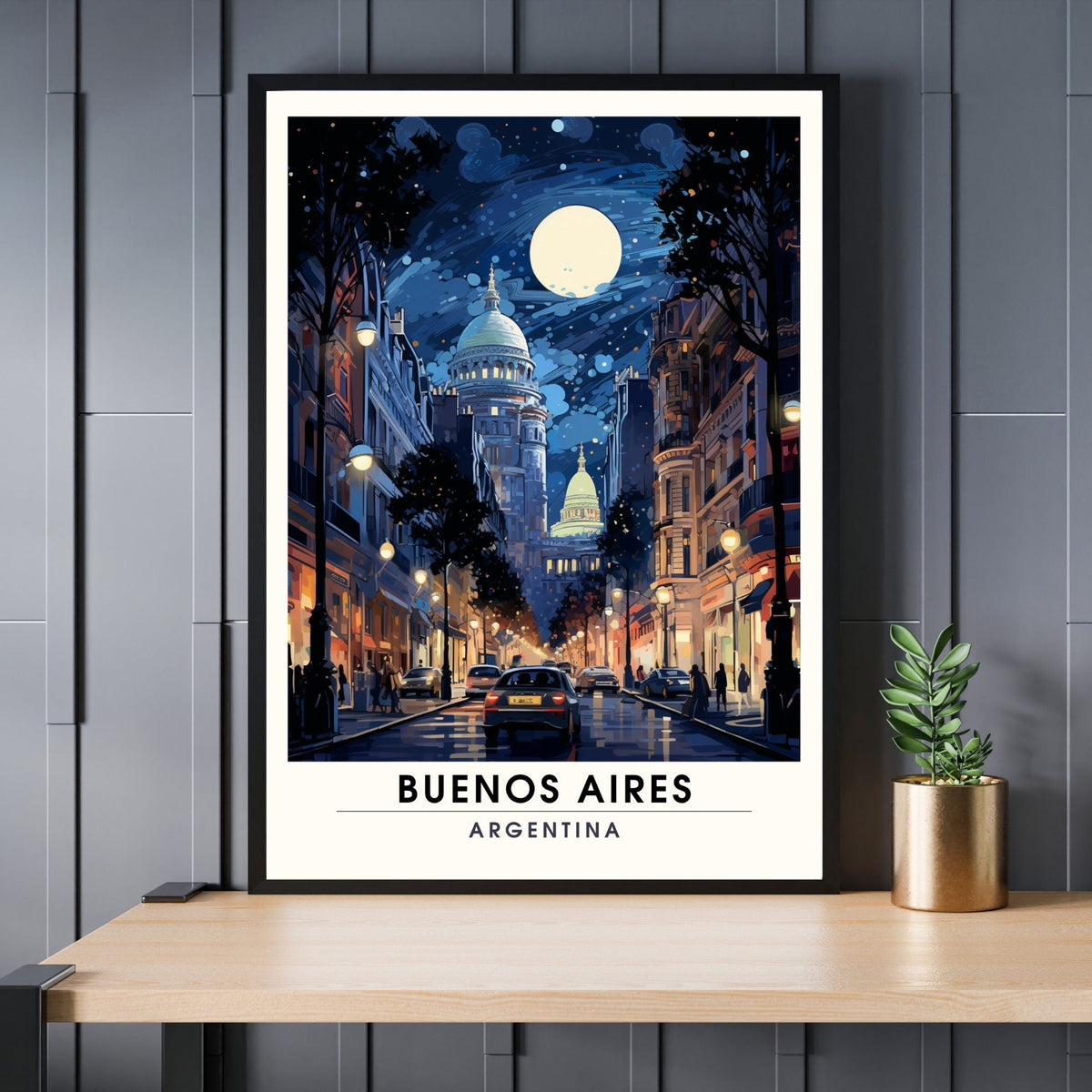 Impression Buenos Aires, Argentine  | Voyage nocturne à Buenos Aires-0