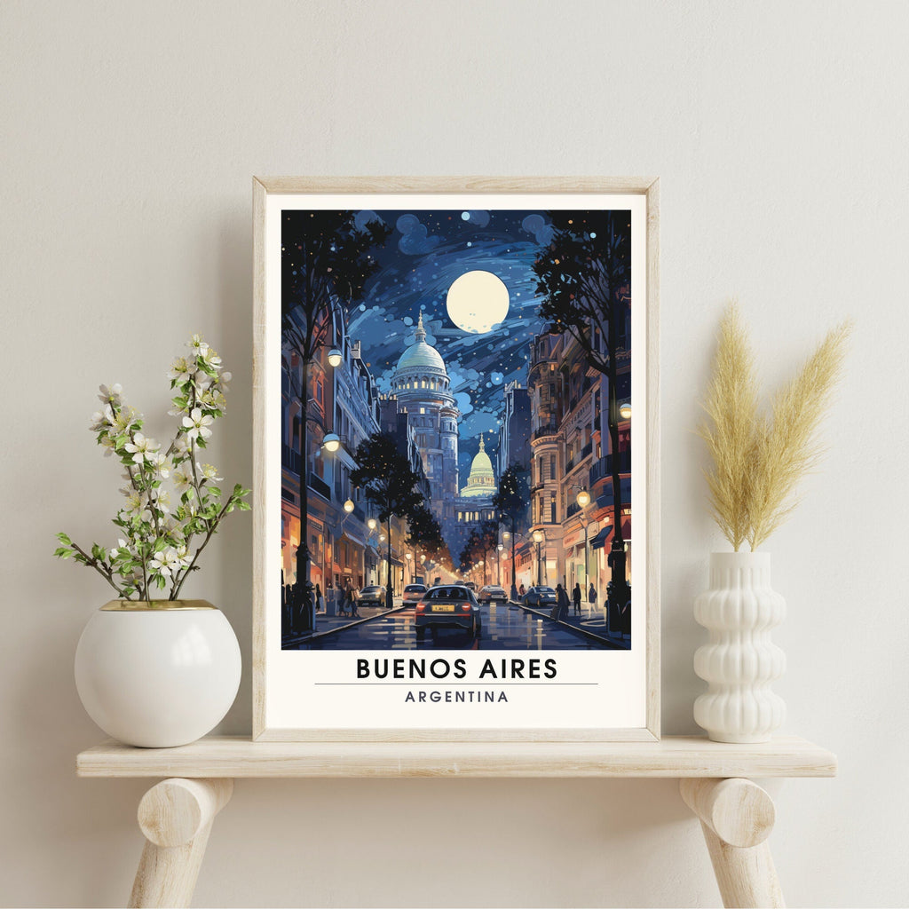 Impression Buenos Aires, Argentine  | Voyage nocturne à Buenos Aires-4