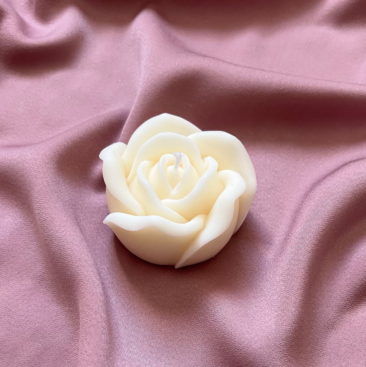 Handmade Rose Soy Candle | Home Decor-1